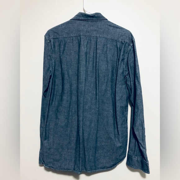 Muji blue cotton shirts - Picture 2 of 4